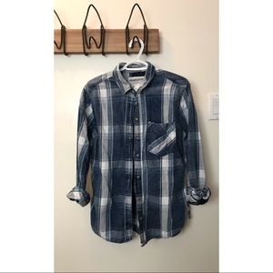 Garage Plaid Denim Shirt